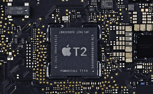 apple t2セキュリティチップの外観