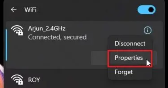 クリックプロパティ