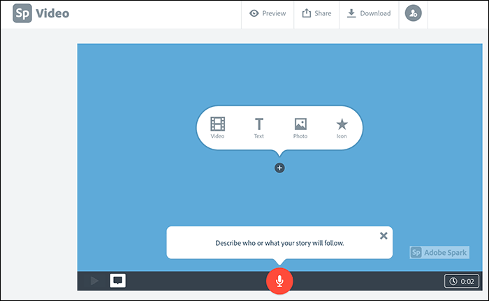 adobespark動画編集ツール