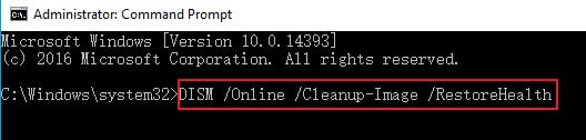 「dism.exe/cleanup-picture/restorehealth.」を入力します