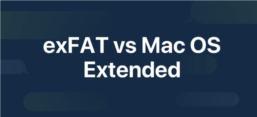 exFATとMac OS Extendedの比較