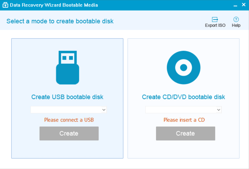 ブータブルディスクを作成する1