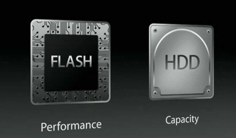 ハイブリッドドライブーfusion drive