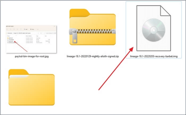 ブートイメージを検索1