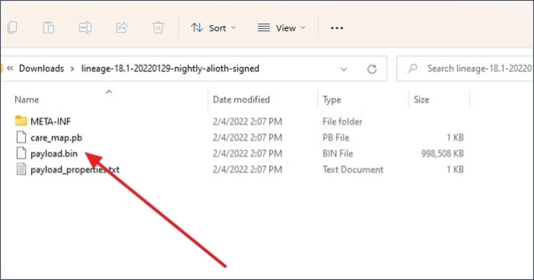 ブートイメージを検索2