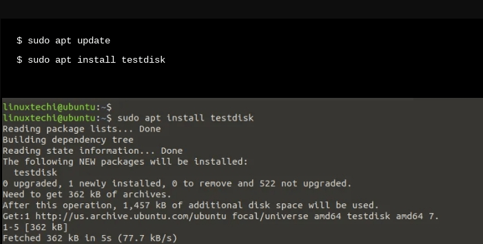 TestDiskソフトウェア・デバイスのインストール