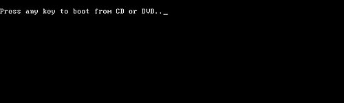 焼き済みのDVDからWindows 8をインストールする1