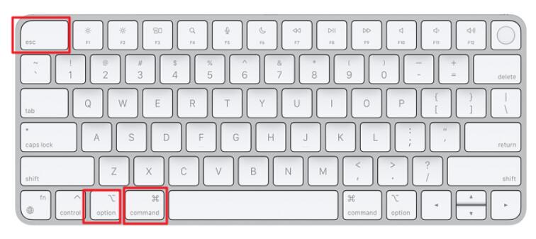 ショートカットを使ってFinderを再起動する