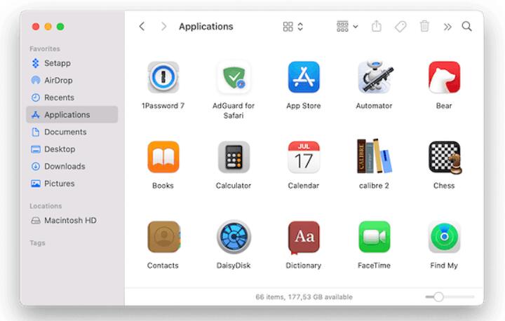 Macでアプリをアンインストールする