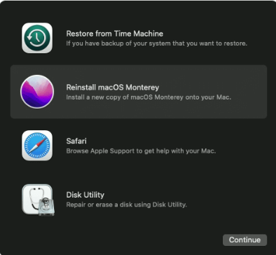 macOSを再インストール