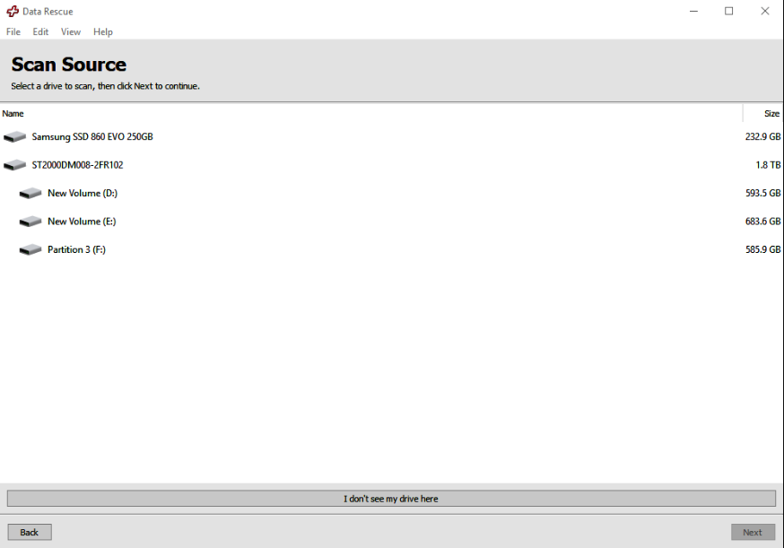 データ復旧ソフトprosoft-data-rescue