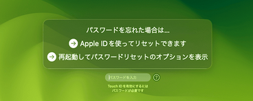 reset MacBook Pro password