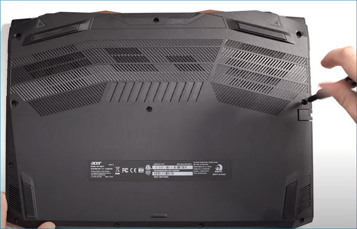 Acer Nitro 5 SSDアップグレード