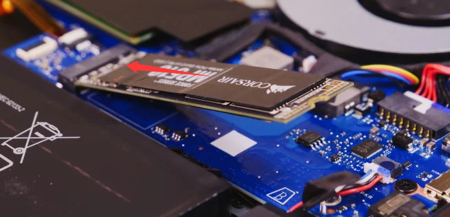 insert new ssd to asus