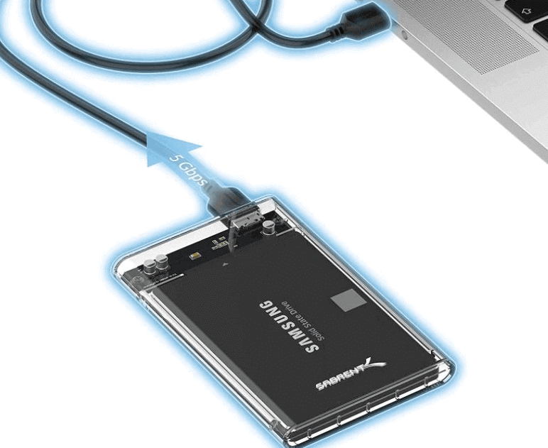 PCにSSDを接続する