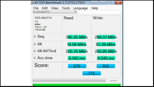 as ssd benchmark