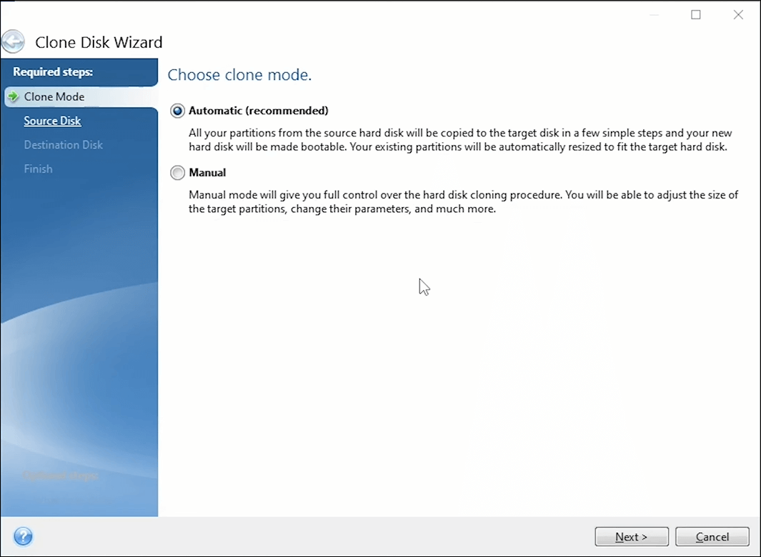 クローンプロセス