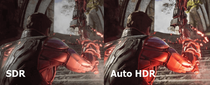 SDR　VS　HDR