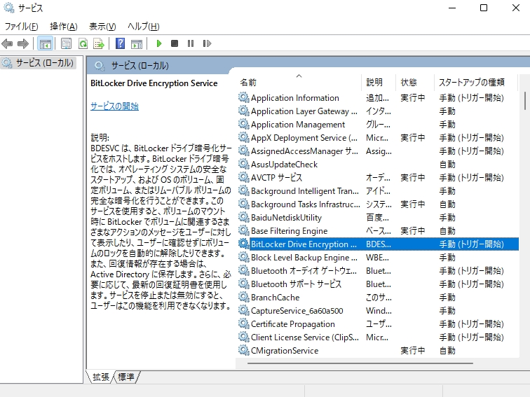 BitLocker Drive Encryption Service