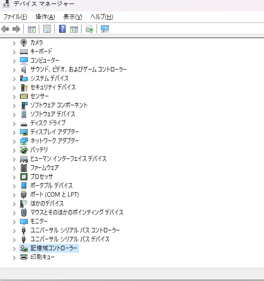 記憶域コントローラー