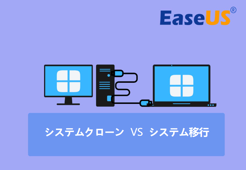 システムクローン と システム移行