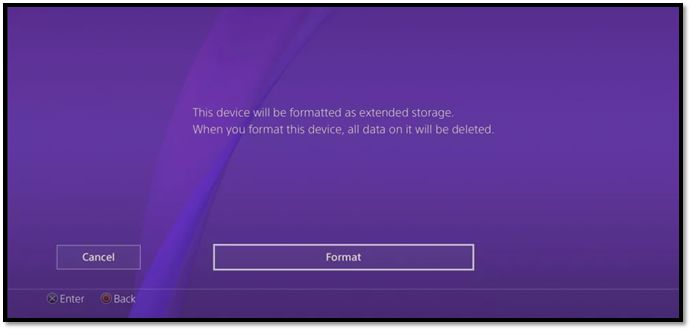 外付けハードディスクのフォーマット