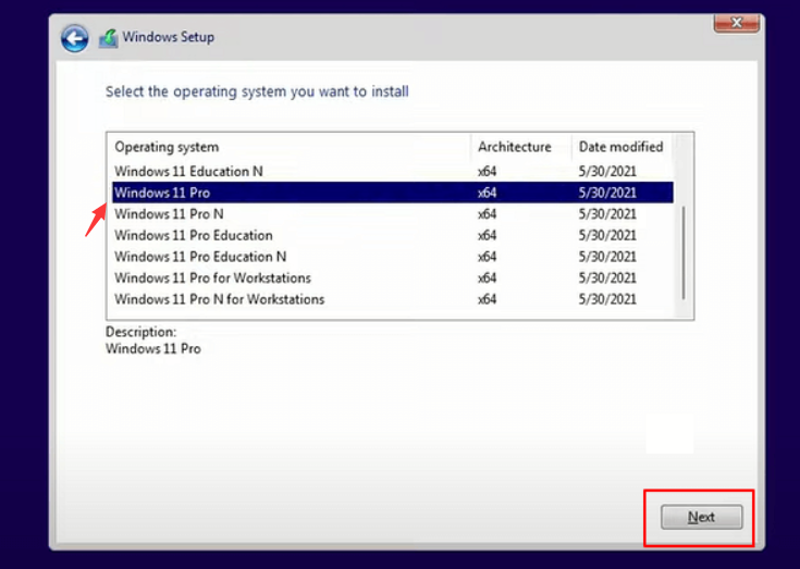 エディションを選択