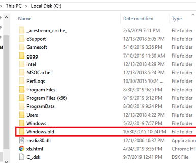 ローカルディスク