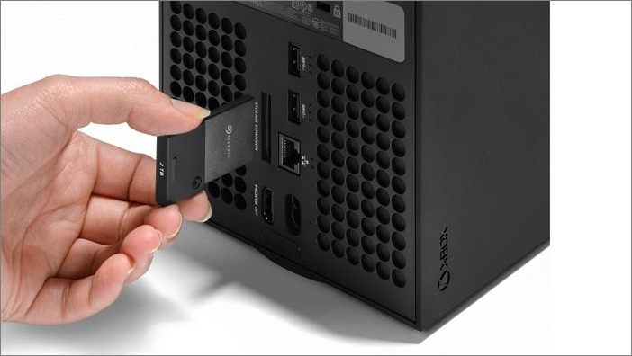 Xbox拡張カードを追加