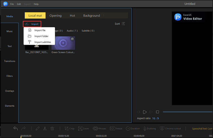 EaseUS Video Editor