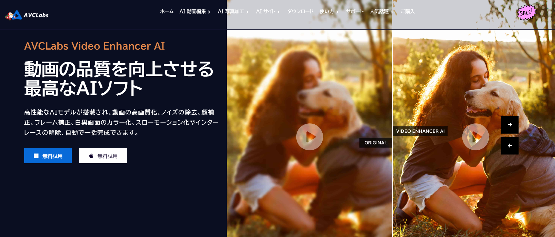 AVCLabs Video Enahncer AI