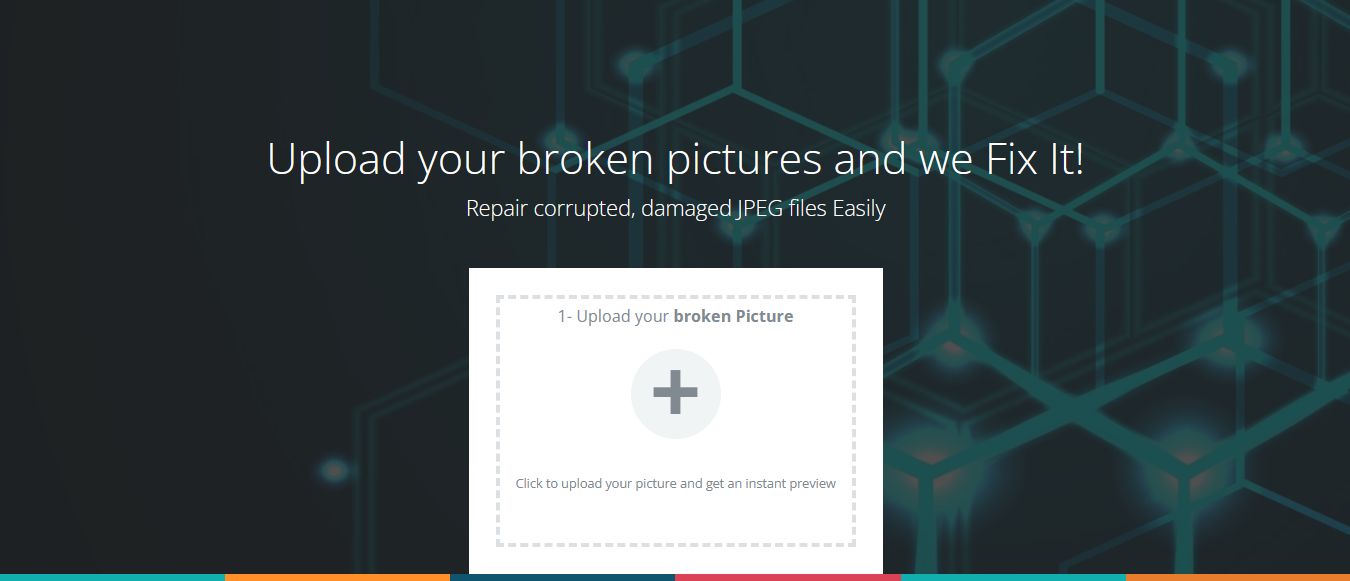 JPEGオンライン写真修復