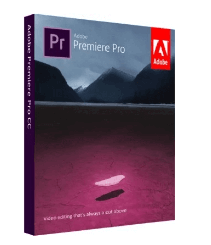 Adobe Premiereの製品ボックス