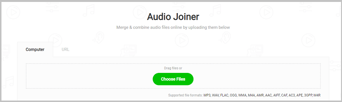 MP3Cutterでオーディオトラックを結合する
