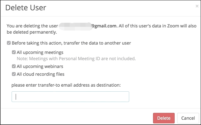 ミーティングやウェビナーを移行
