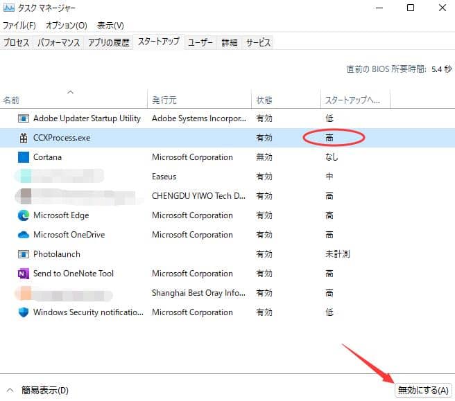 タスクマネージャー