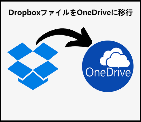 DropboxをOneDriveに移行する