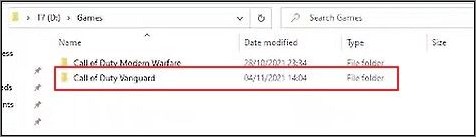 Call of Dutyファイルの移動法4