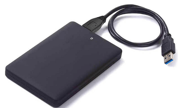 外部記憶装置によるファイル転送