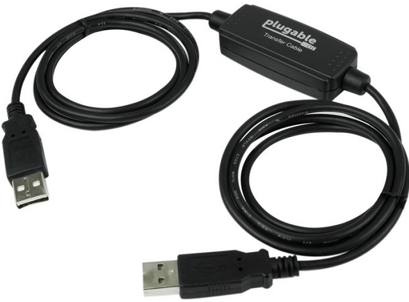 USB転送ケーブルを使用