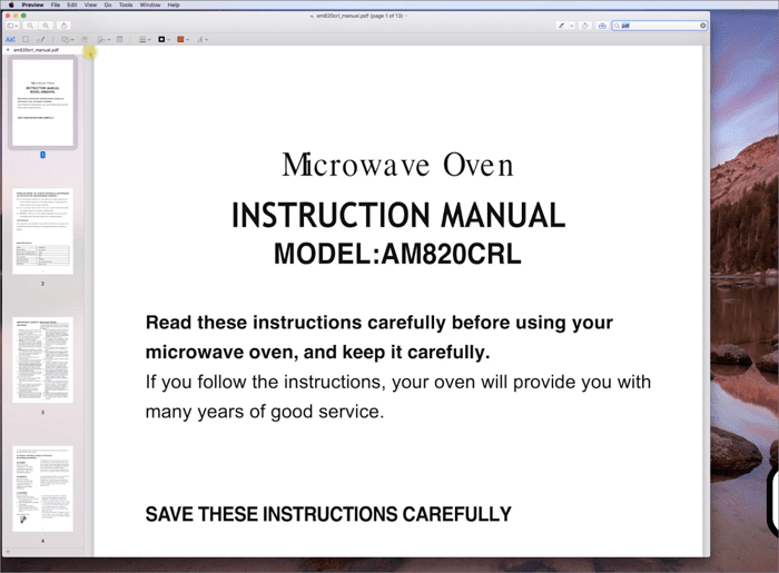 Macのプレビューを使用してPDFを濃くする方法