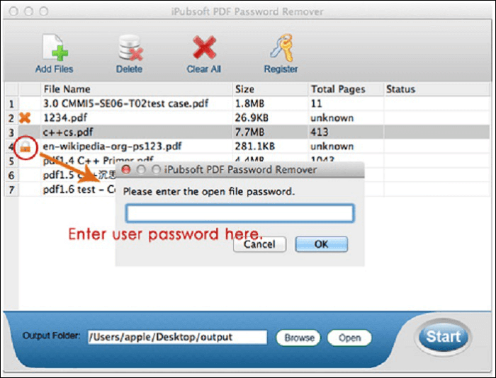 iPubSoft PDF Password Remover for Mac