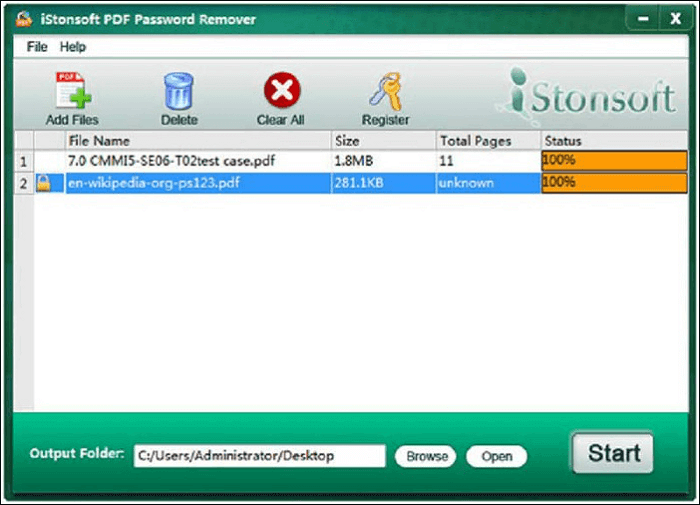 iStonsoft PDF Password Remover for Mac