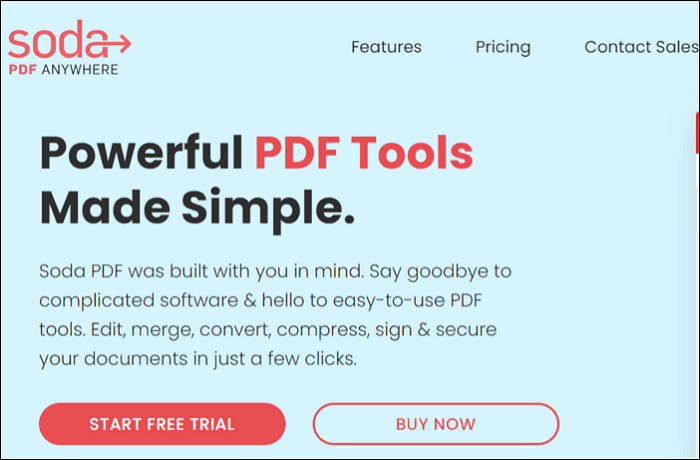 Soda PDFでPDFを結合