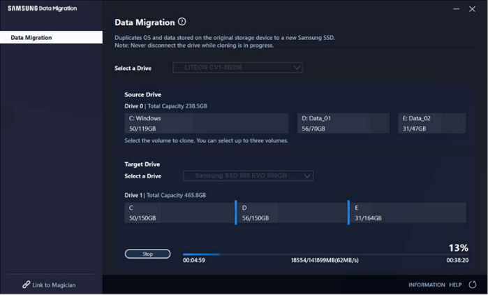 Samsung Data Migration