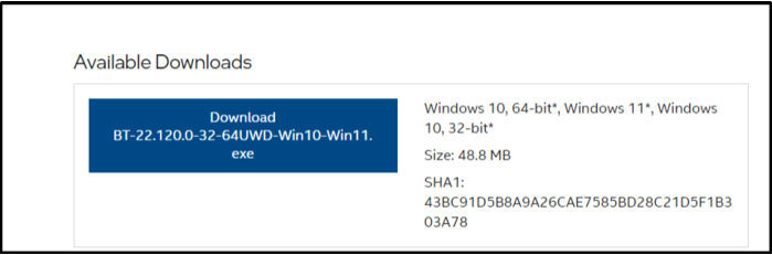 ブルートゥースダウンロード
