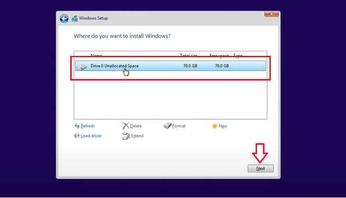 クローンなしでOSをSSDに移動する ステップ10