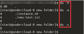 Linux du コマンド