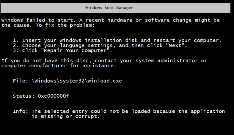起動可能なWindows 7または8ディスクを使用する手順