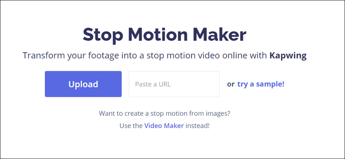 ビデオをアップロード